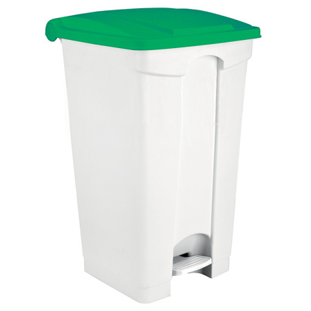 poubelle avec couvercle et...