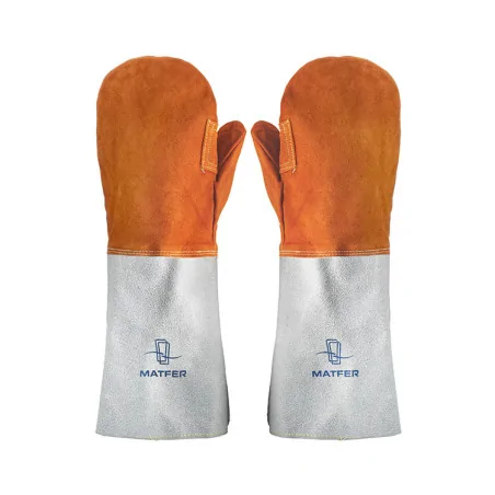 moufles en cuir de...