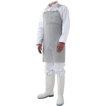 tablier de boucher en cotte...