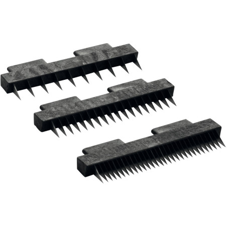 boîte de 3 peignes à...