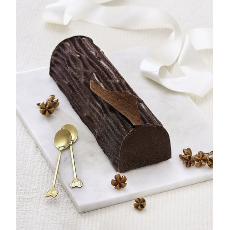 moule bûche silicone avec...