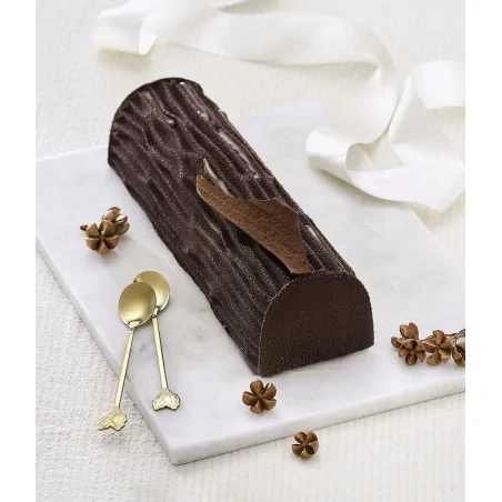 moule bûche silicone avec...