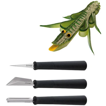 set de 3 outils à sculpter...