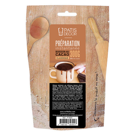 Préparation instantanée pour boisson au cacao - 300 g