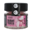 Colorant en poudre irisé rose - hydrosoluble - 5 g