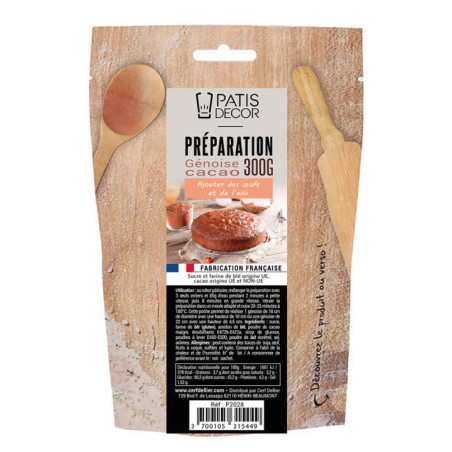 Préparation pour génoise au cacao 300 g