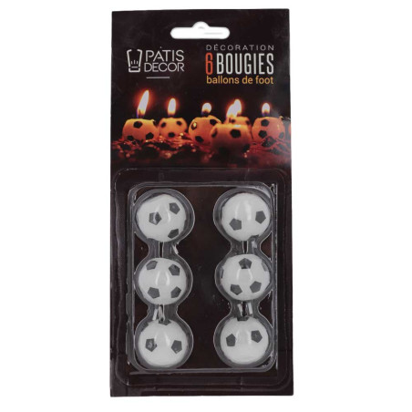 Bougie ballon de football...