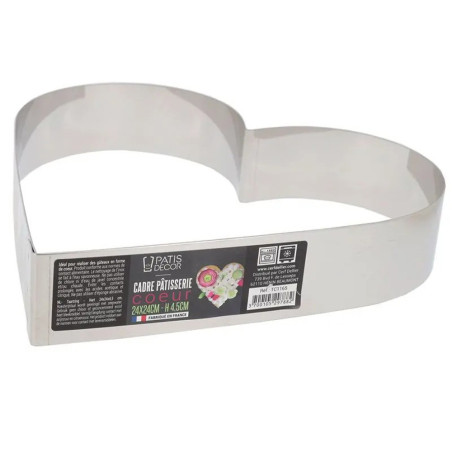 Cercle à mousse cœur -...