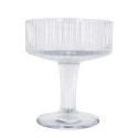 Coupe à dessert en verre borosilicate