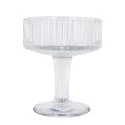 Coupe à dessert en verre borosilicate