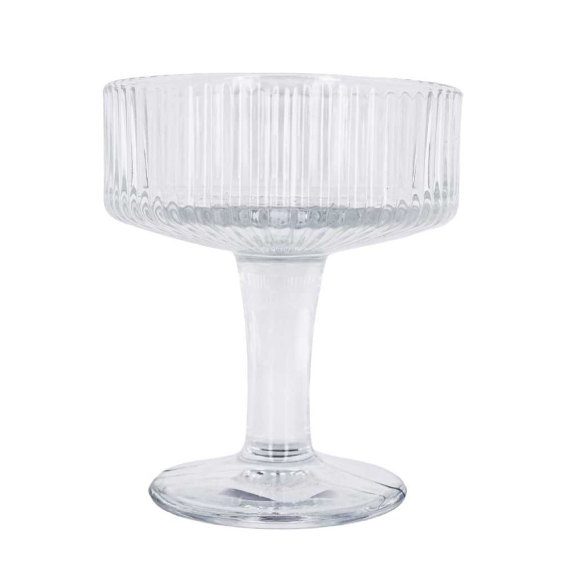 Coupe à dessert en verre borosilicate