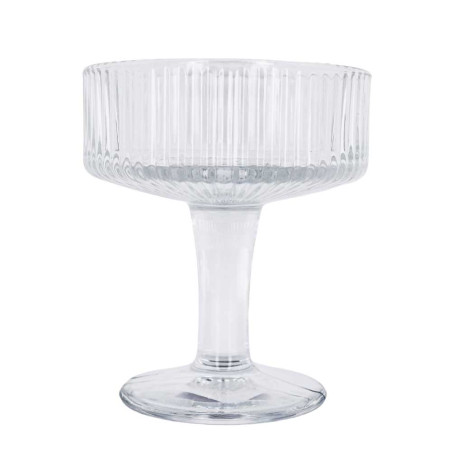 Coupe à dessert en verre borosilicate