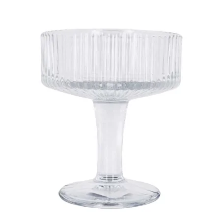 Coupe à dessert en verre borosilicate