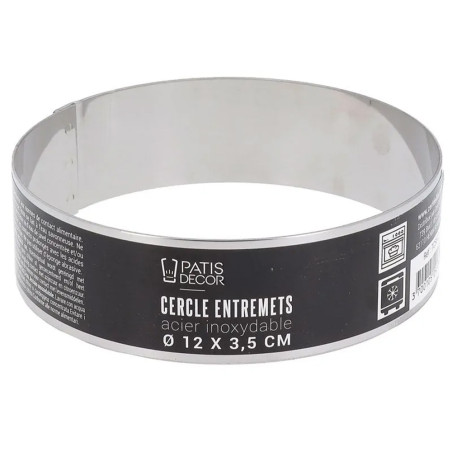 Cercle à entremets inox H...