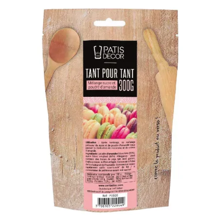 Préparation tant pour tant macarons 300g