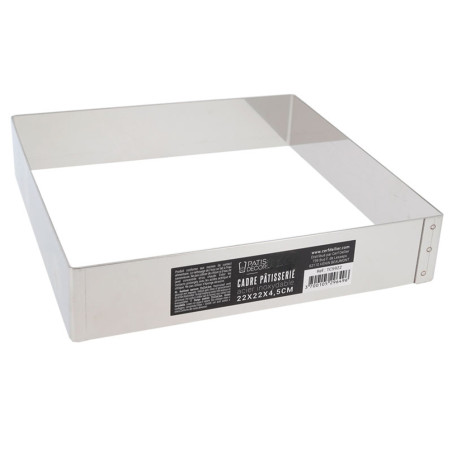 Cadre à mousse inox H 4,5...