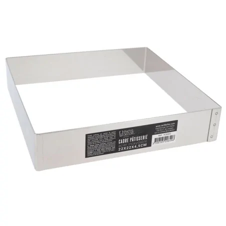 Cadre à mousse inox H 4,5...