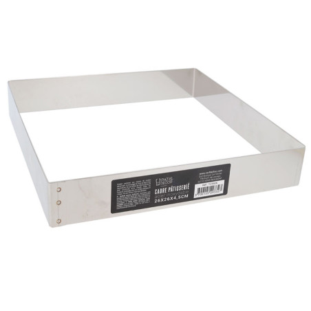 Cadre à mousse inox H 4,5...