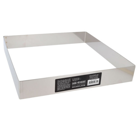 Cadre à mousse inox H 4,5...