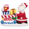 Décors comestibles Père Noël et sa hotte