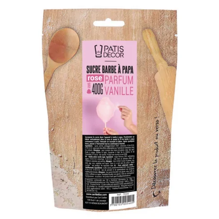 Sucre barbe à papa parfum vanille