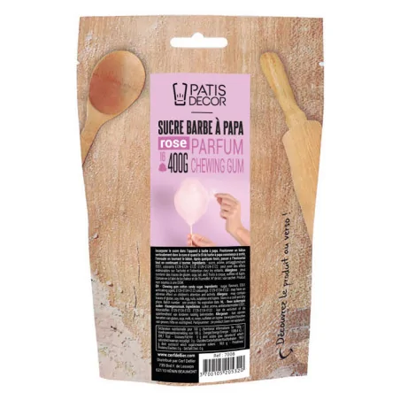 Sucre barbe à papa parfum chewing-gum