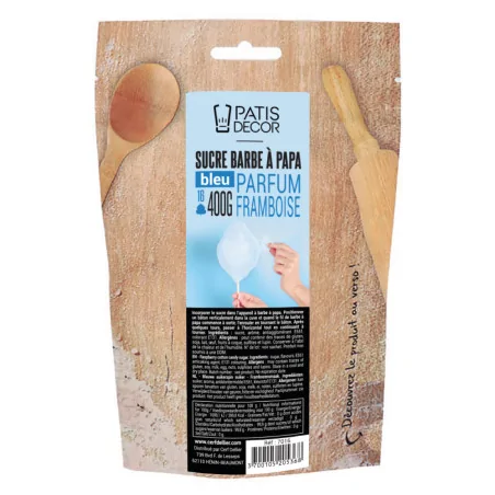 Sucre barbe à papa parfum framboise