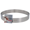 Cercle à entremets inox H 3,5 cm Ø 24 cm