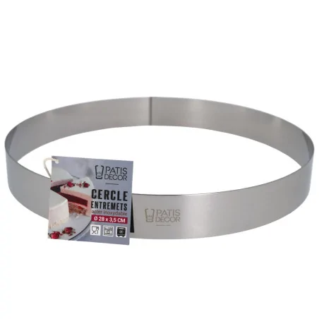 Cercle à entremets inox H...