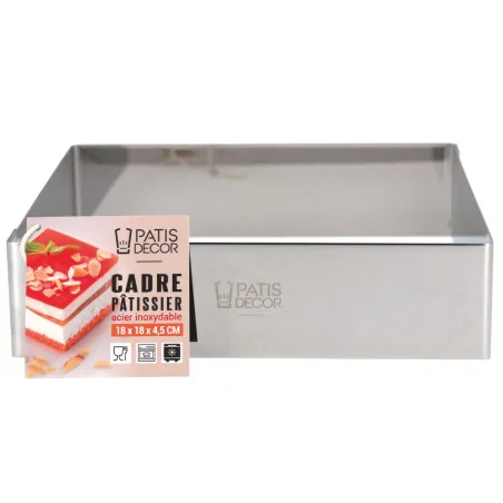 Cadre à mousse inox H 4,5...
