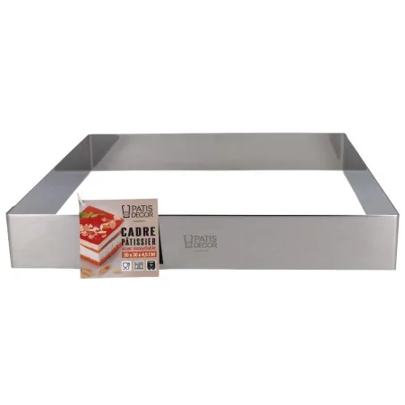 Cadre à mousse inox H 4,5...