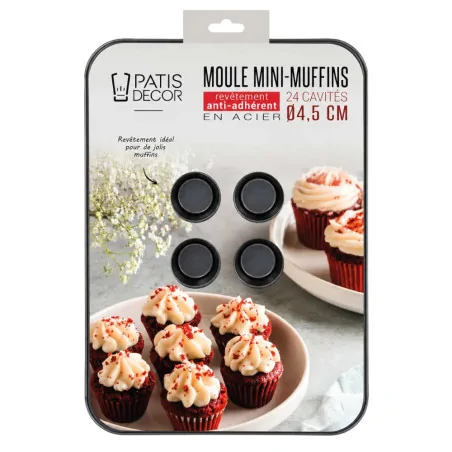 Moule 24 mini-muffins en...