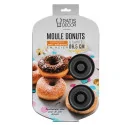 Moule 6 donuts au four en acier antiadhérent Ø8,5cm ambiance