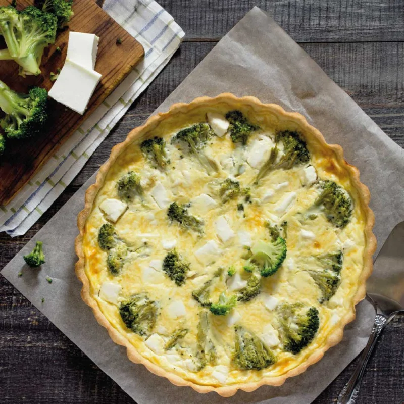 Moule à tarte perforé antiadhésif avec fond amovible - ambiance