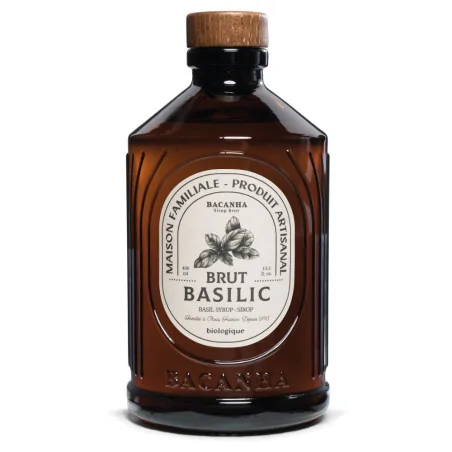 Sirop de basilic bio brut -...