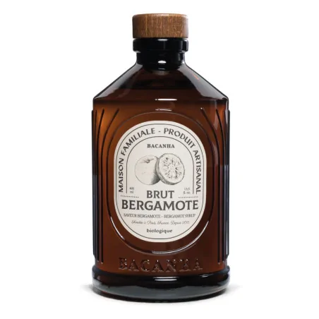 Sirop de bergamote bio brut...