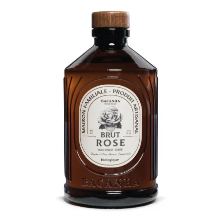 Sirop de rose bio brut -...