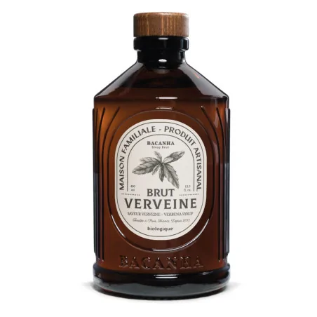 Sirop de verveine bio brut...