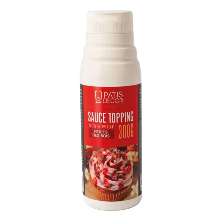 Sauce topping saveur fruits...