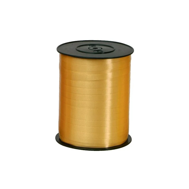 Bolduc satiné doré 5 mm (500 m)