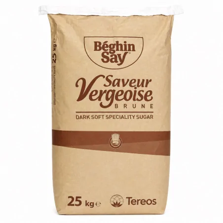 Vergeoise brune - 25 Kg