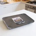 Lot de 5 plateaux traiteur noir photos