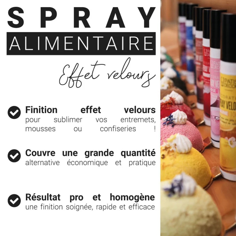 Spray velours orange avantages