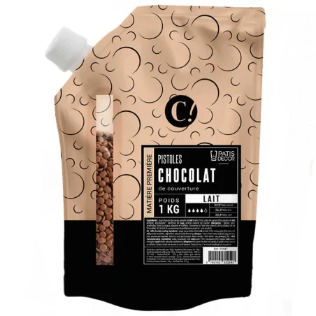 Chocolat au lait de couverture