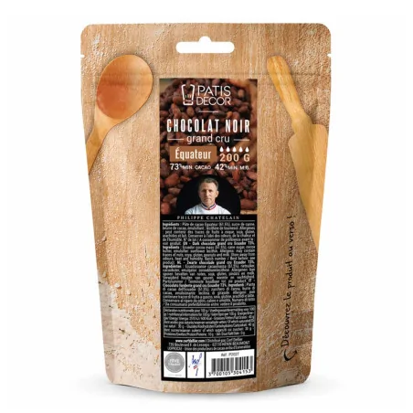 Chocolat de couverture noir...