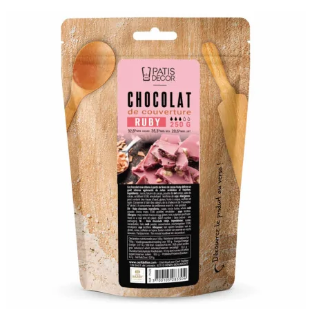 Chocolat de couverture Ruby...