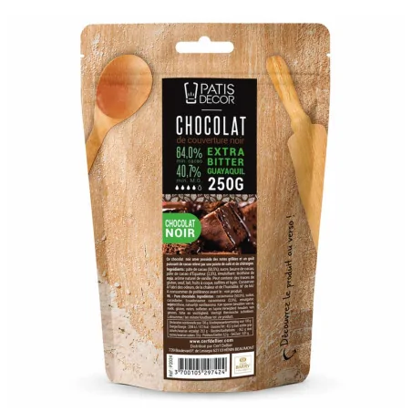 Chocolat de couverture noir...