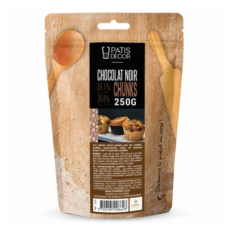 Chunks de chocolat noir -...