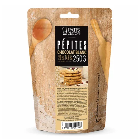 Pépites de chocolat blanc -...