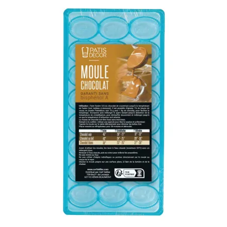 Moule chocolat bonbons camées